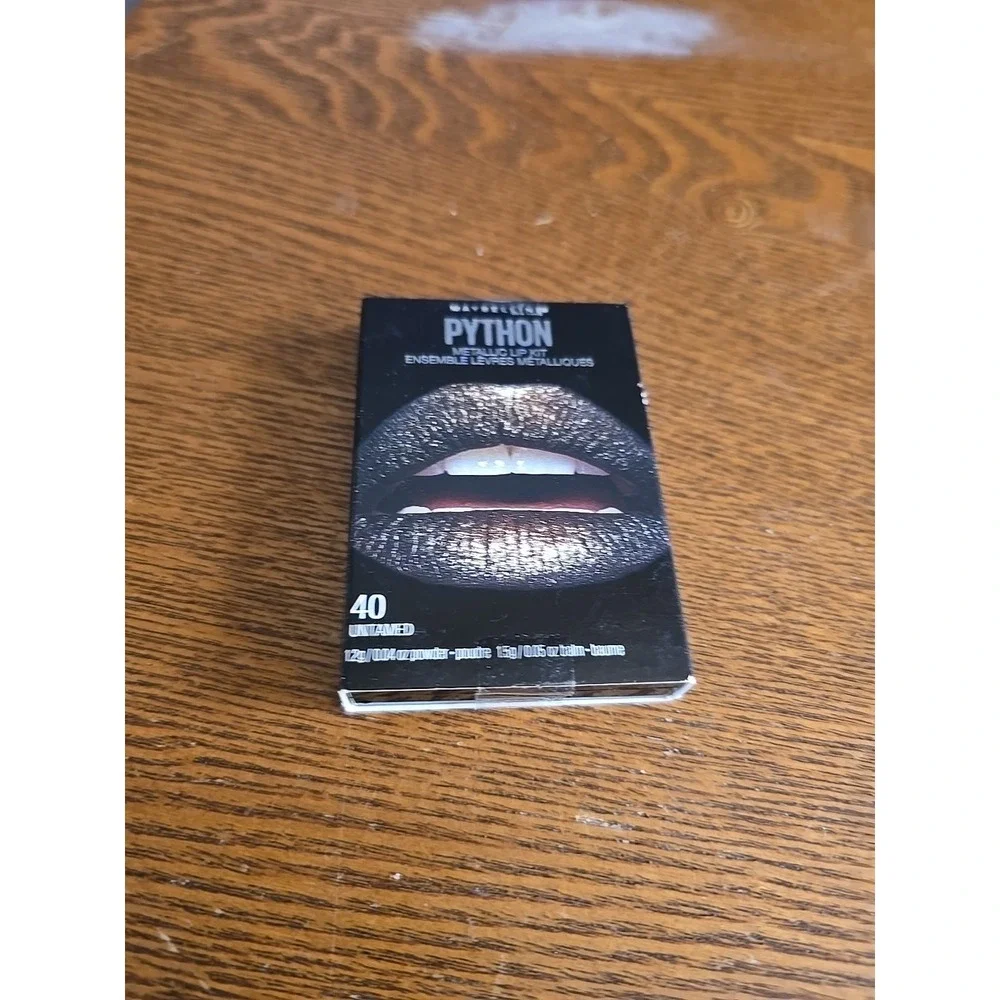 Maybelline New York Lip Studio Python 40‎ UNTAMED Metallic Duo - New